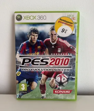 Juego Xbox 360 PES 2010 Pro Evolution Soccer