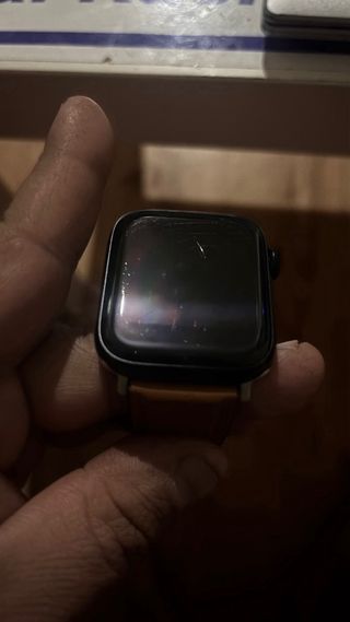 Apple Watch SE Negro con Correa Marrón