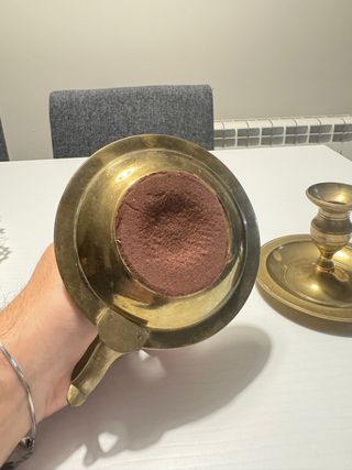 Candelabros de latón vintage (2 unidades)