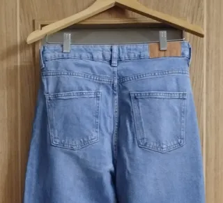 Pantalón vaquero recto mujer T. 38/M