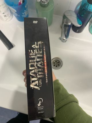 Ataque a los Titanes: Películas DVD