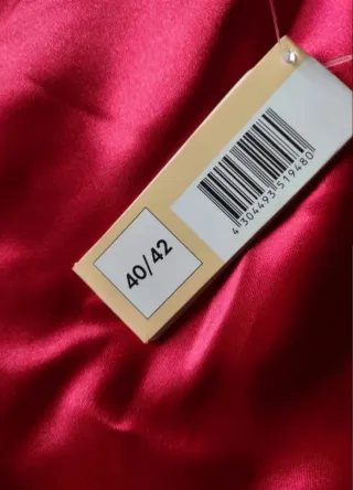 Camisón rojo satén