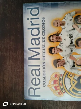 Álbum y cromos Real Madrid 2008-2009