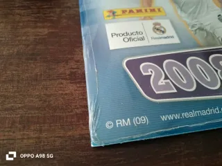 Álbum y cromos Real Madrid 2008-2009