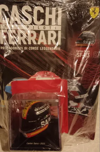Casco F1 Carlos Sainz Italia 2023