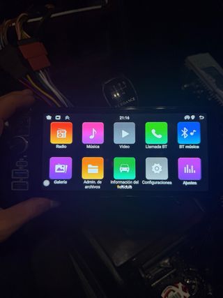 Radio Android 1DIN con Pantalla