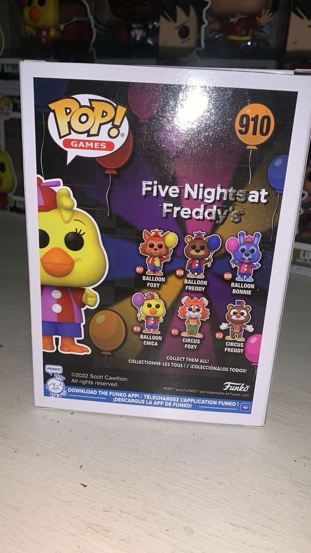 Funko Pop! Five Nights at Freddy's Balloon Chica 9