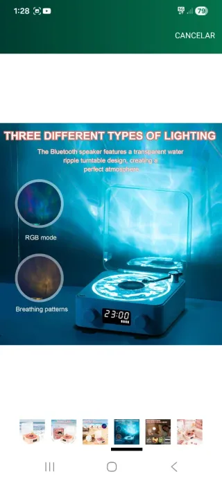 Altavoz Bluetooth Diseño Retro Vintage nuevo preci