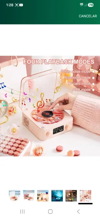 Altavoz Bluetooth Diseño Retro Vintage nuevo preci