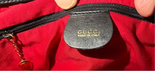 Borsa Gucci Secchiello Pelle Nera