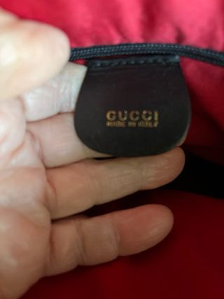 Borsa Gucci Secchiello Pelle Nera