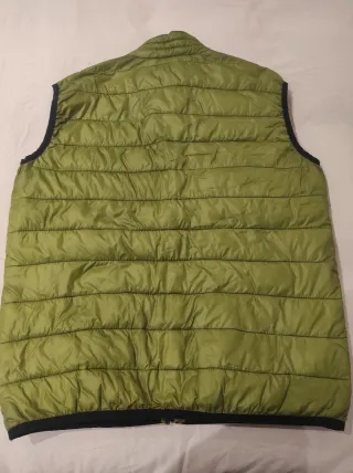 Chaleco acolchado verde