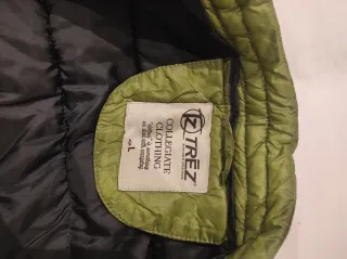 Chaleco acolchado verde