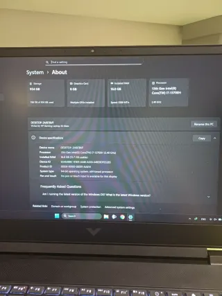 HP Victus 16:Rtx 4060- i7-13700h en caja original