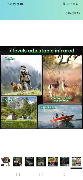 Binoculares Visión Nocturna Digital nuevo precinta