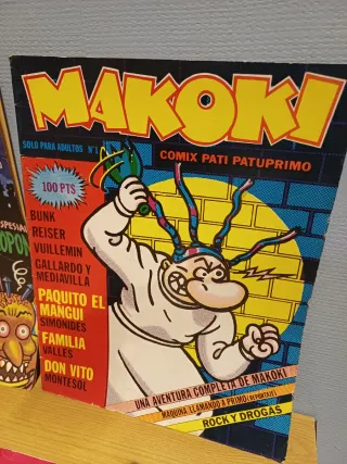 Lote de 4 comics de MAKOKI