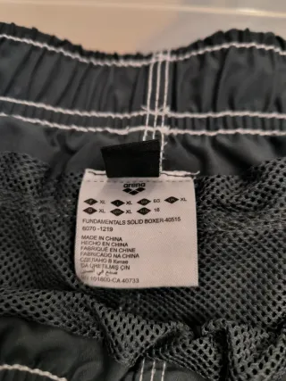 Bañador Hombre Talla XL Gris