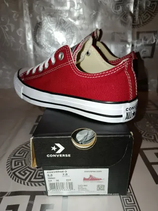 Converse All Star originales Rojas Talla 38