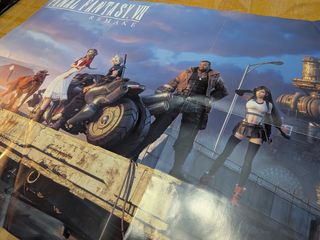 Póster Final Fantasy VII Remake