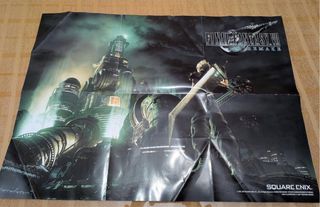 Póster Final Fantasy VII Remake