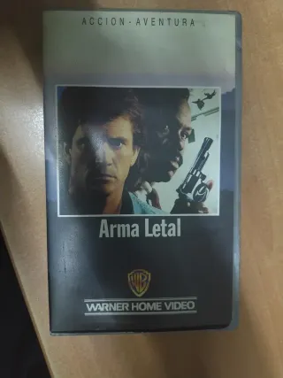 Lote 5 Películas VHS: Arma Letal, Armageddon, Brav