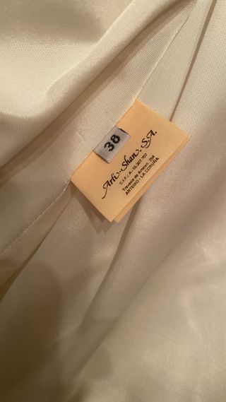 Americana blanco roto