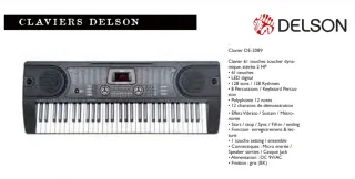 Teclado Delson 61 Teclas