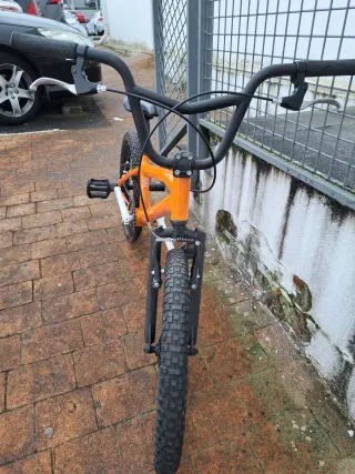 Bicicleta Monty BMX 500 20" Pulg.WIPE DFT Naranja