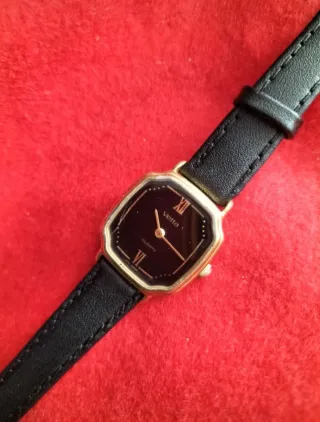 Orologio Vetta Vintage Swiss Made Oro Nero