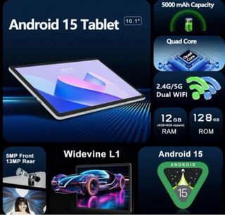 ¡SUPER OFERTA!Tablet Crelander Android 128GB Nueva