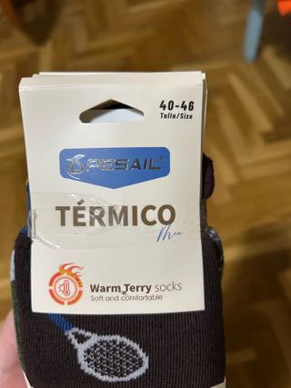 Pack 3 calcetines térmicos nuevos