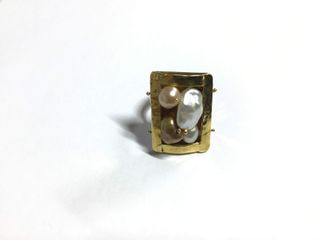 anillo oro 18k con piedra