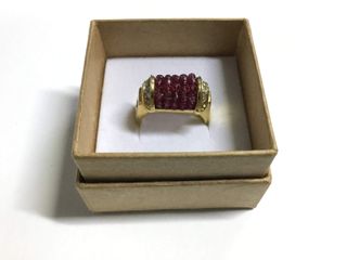 anillo oro 18k con piedra