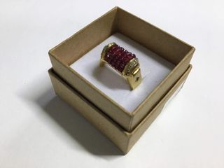 anillo oro 18k con piedra