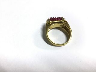 anillo oro 18k con piedra