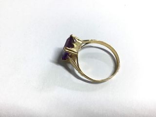 anillo oro 18k con piedra