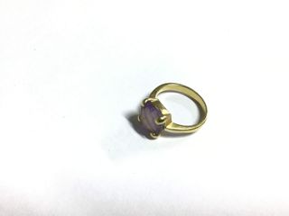 anillo oro 18k con piedra