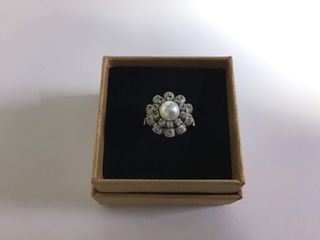 anillo oro 18k con piedra