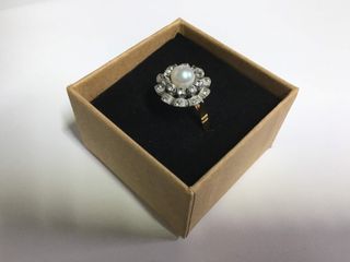 anillo oro 18k con piedra