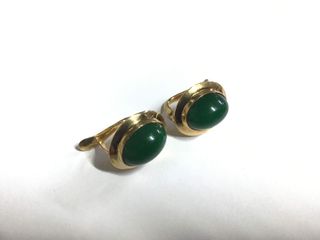 pendientes oro 18k con piedra