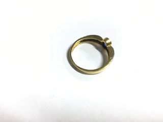 anillo oro 18k con piedra