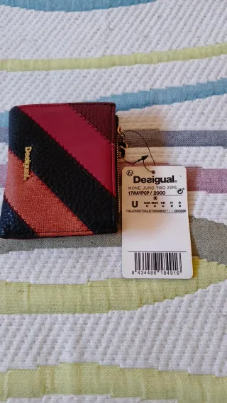 Cartera Desigual MONE JUNO TWO ZIPS