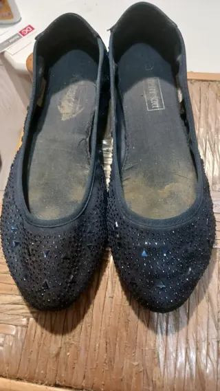 Bailarinas Pretty Ballerinas Negras Talla 38