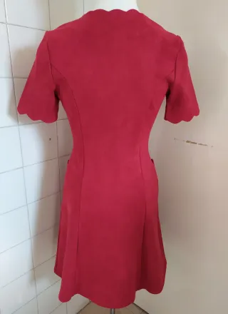 Vestido Antelina Granate Talla S