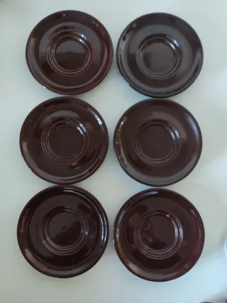 JUEGO DE CAFÉ VINTAGE PORCELANA BIDASOA 80