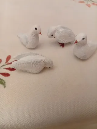 Figuras de Belén, Palomas Blancas artesanal