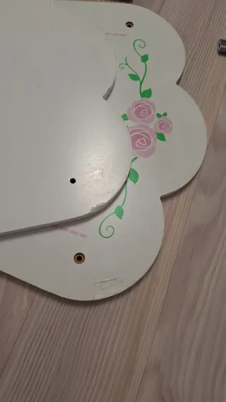 Cuna mecedora para muñecas