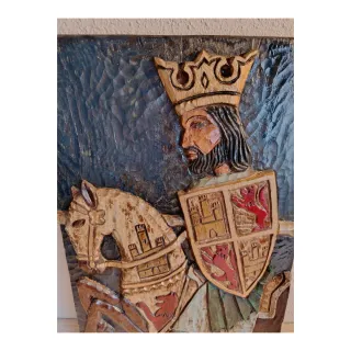 Cuadro tallado en madera