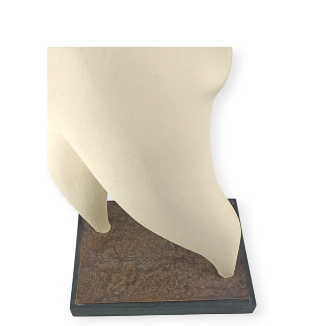 Figura cartón fallero firmada “Wences” — “Hombre del Campo”