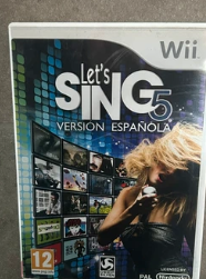 Let's Sing 5 Versione Spagnola Wii